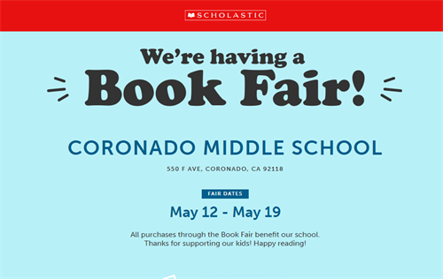 Book Fair flyer