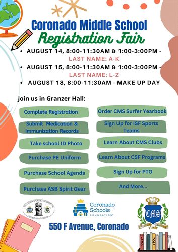 Registration Fair flyer